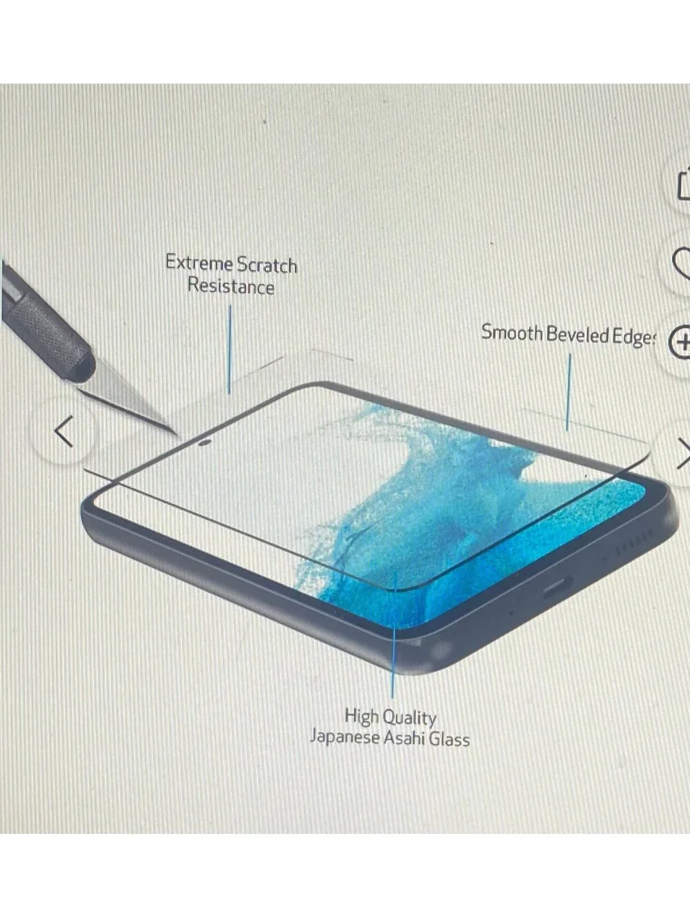 DuraGlass Tempered Glass Screen Protector for Samsung Galaxy A54 5G
